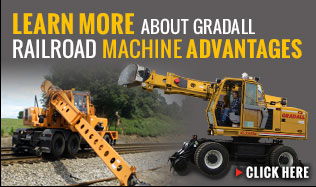 Learn more about Gradall railroad machine advantage