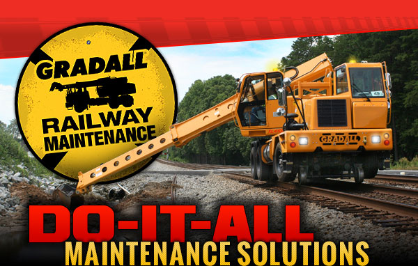 Gradall Railway  Maintenance: Do-It-All-Maintenance Solutions