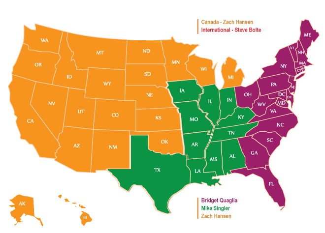 Progressive Railroading sales territories