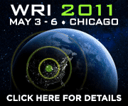 WRI 2011, May 3-6, Chicago. Click here for details.