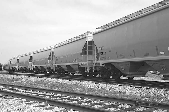 Rail Components Page: Cars, Covered Hopper