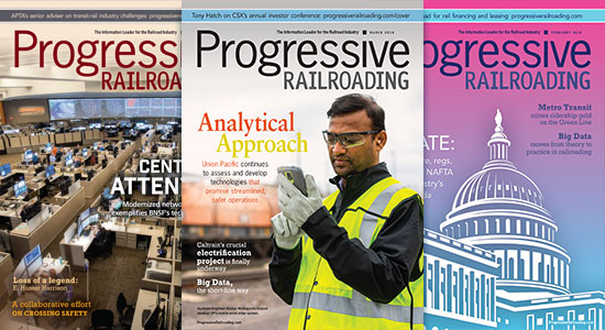 Progressive Railroading Magazine