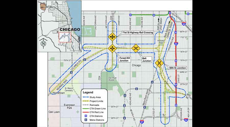 Rail News Norfolk Southern Picks Lead Engineering Team For 75th Street Corridor Project For Railroad Career Professionals