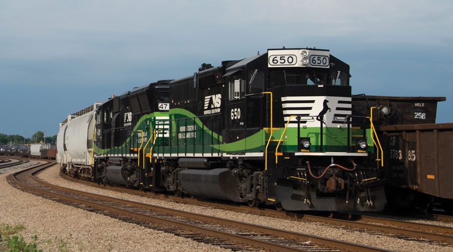 Rail Insider Greening Up Norfolk Southern Aspires To Raise The Sustainability Ante Information For Rail Career Professionals From Progressive Railroading Magazine