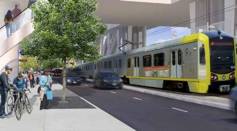 Rail News - LA Metro begins preconstruction work on East San Fernando Valley light-rail project. For Railroad Career Professionals