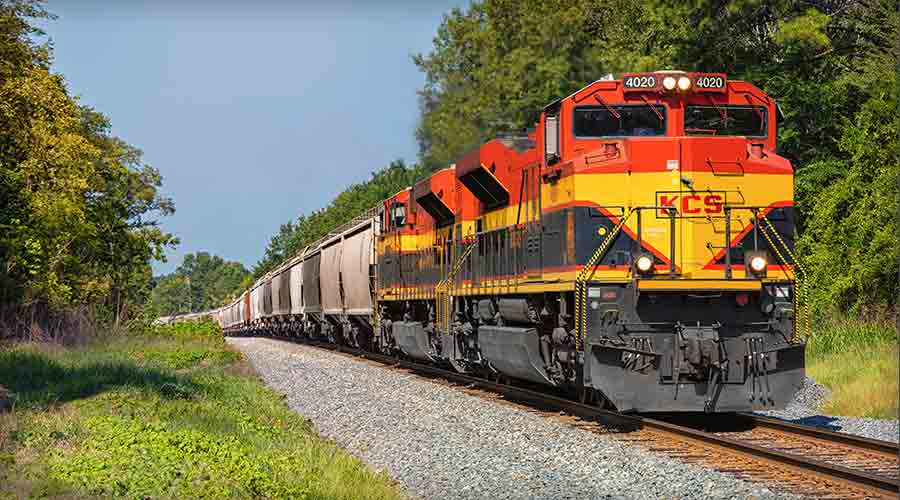 KCS Loaded Train