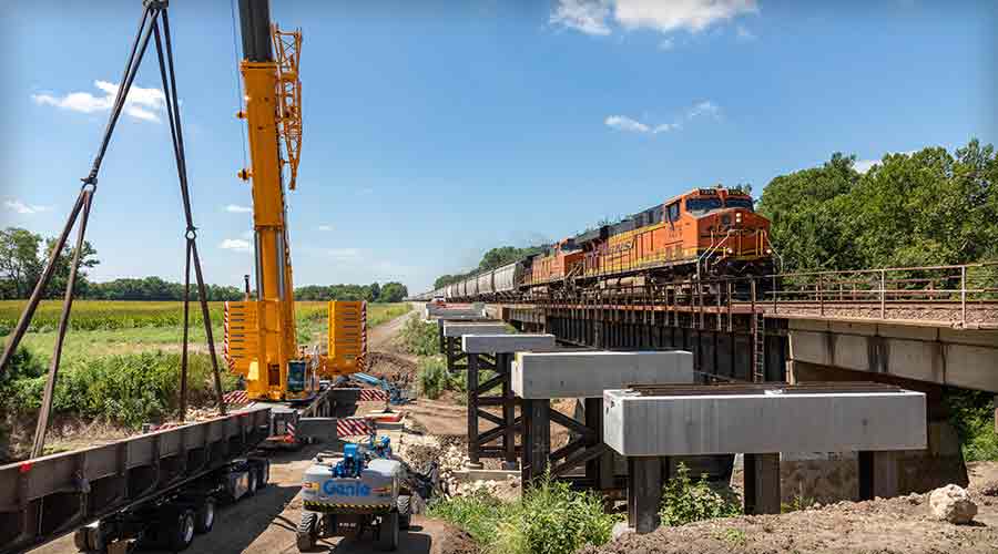 Double Track in Progress