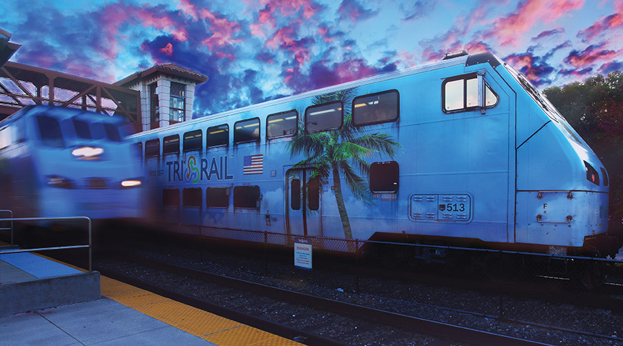 Rail News Tri Rail Returns To Full Train Schedule Next Week For 