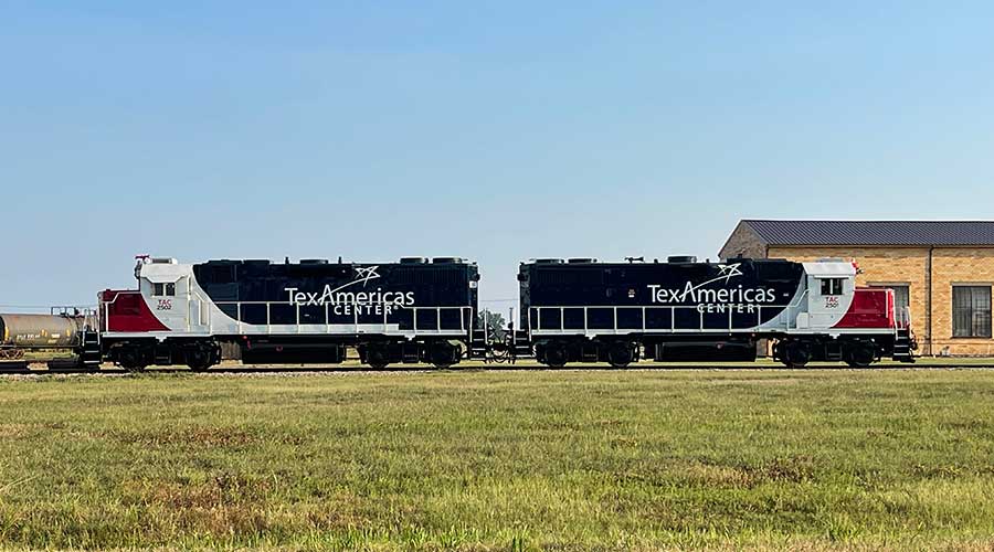 TexAmericas Center commissions two locomotives